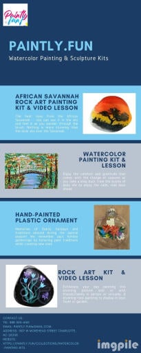 Paintlyfun is the best online shop to buy watercolor painting & sculpture kits, ornaments & watercolor painting kits, and more painting kits. Our painting can also help you deal with those feeling by giving them a physical shape, removing the anguish involved when keeping the feelings hidden. https://paintly.fun/collections/watercolor-painting-kits