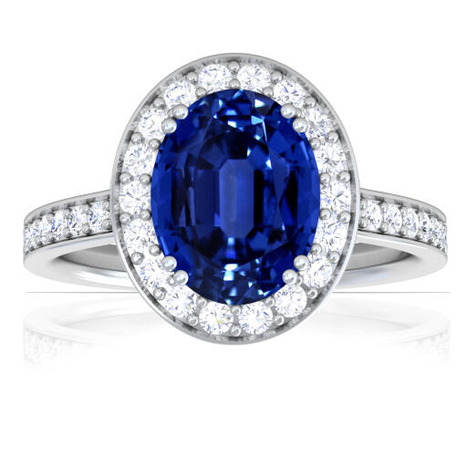Designer Oval Untreated Blue Sapphire Halo Ring with Prong Set Diamonds - 

Quality Grade:
AAAAA

Prong Metal:
14k

Total Carat Weight:
0.33 carats

buy now - https://www.gemsny.com/preset-sapphire-rings/Designer-Oval-Untreated-Blue-Sapphire-Halo-Ring-with-Prong-Set-Diamonds-RBS028-8X6-AAAAA/?Metal_Type=34