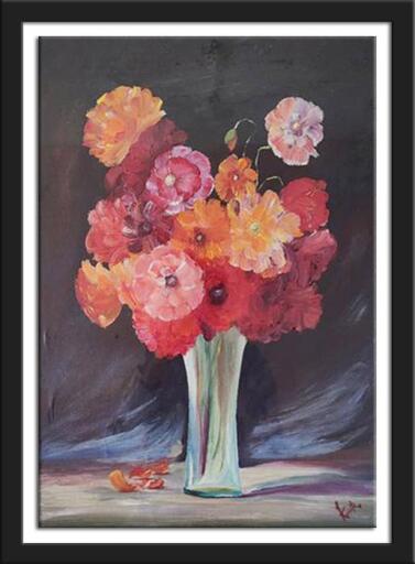 Adorn your walls with the vibrant and lively beauty of flowers with this stunning acrylic painting on canvas by Kavita Suthar. Measuring 40 inches in width and 60 inches in height, this masterpiece captures the essence of nature's most delicate creations in a bold and striking way. Discover paintings for sale from top contemporary artists. Our online gallery showcases original paintings for you to explore. Buy art with confidence.

To see the original paintings visit - https://dirums.com/artworks/paintings-for-sale