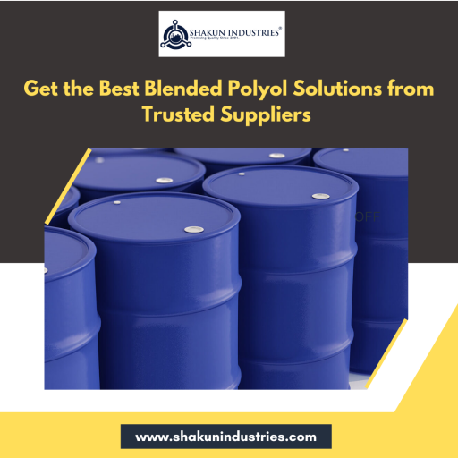 Looking for reliable blended polyol suppliers? Our blended polyol suppliers are true industry pioneers, constantly pushing the boundaries of what's possible. Experience unparalleled performance and efficiency with their state-of-the-art products. From small-scale operations to large-scale production facilities, our blended polyol suppliers have the expertise and resources to help your business thrive.

Contact us: https://www.shakunindustries.com/