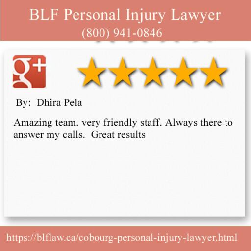 BLF Personal Injury Lawyer
203 Durham St, 2nd Floor, Unit 3
Cobourg, ON K9A 3H7
(800) 941-0846

https://blflaw.ca/cobourg-personal-injury-lawyer.html
