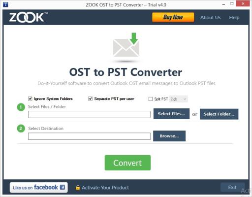 OST to PST converter allows user to export offline OST emails into PST format. It enables user to migrate Exchange OST to PST format to convert emails into PST format. 

More Info:- http://www.zooksoftware.com/ost-to-pst/