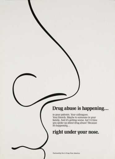 Partnership for a Drug-Free America ad, 1987