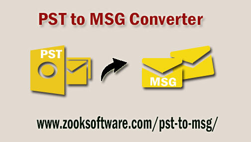 ZOOK PST to MSG Converter easily extracts Outlook PST emails to MSG format. It easily converts & export PST to MSG format to save Outlook messages as MSG file.

More Info:-http://www.zooksoftware.com/pst-to-msg/