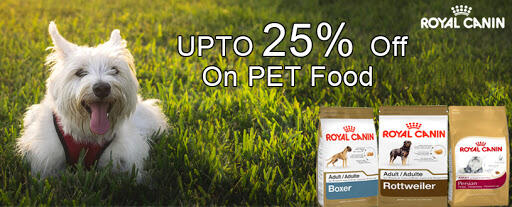 Bang On The Delicious Offer! SWAP Up to 25% OFF On ROYAL CANIN Food Products
Ideal food 
Contains a balanced nutritional content
Support musculoskeletal growth
Cognitive development
Kibble form keeps away periodontal problems
Helps to maintain soft skin and shiny fur
Helps to build immunity and a healthy digestive system
For more details please visit our website:https://www.marshallspetzone.com/12_royal-canin