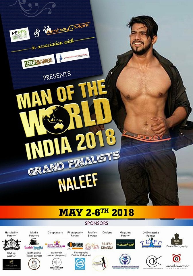 CANDIDATOS A MAN OF THE WORLD INDIA 2018 *FINAL 23 DE JUNIO * NWM6jk