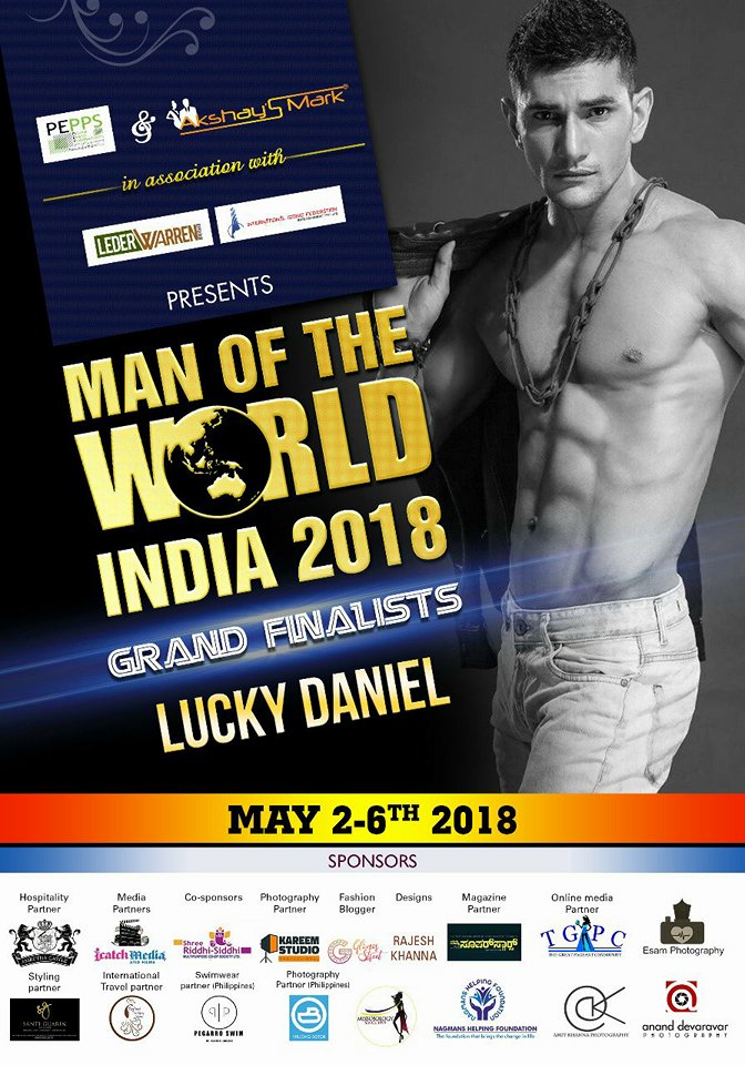 CANDIDATOS A MAN OF THE WORLD INDIA 2018 *FINAL 23 DE JUNIO * NWMFFw