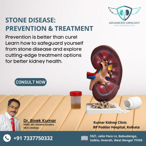Discover unparalleled Stone Disorder Treatment in Kolkata at Advanced Urology and Regeneration. Our dedicated team employs advanced methodologies to address stone-related issues with precision and care. From diagnostic excellence to personalized treatment strategies, we prioritize your comfort and health. At our state-of-the-art facility, we blend expertise with compassion to deliver cutting-edge urological solutions. Experience the difference in stone treatment with us, where innovation meets excellence.

https://advancedurologyandregeneration.com/stone-disorder/