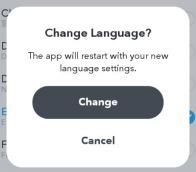 change-language-on-snapchat-iphone