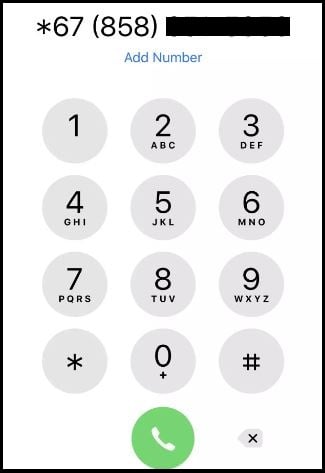 block-my-number-on-iphone