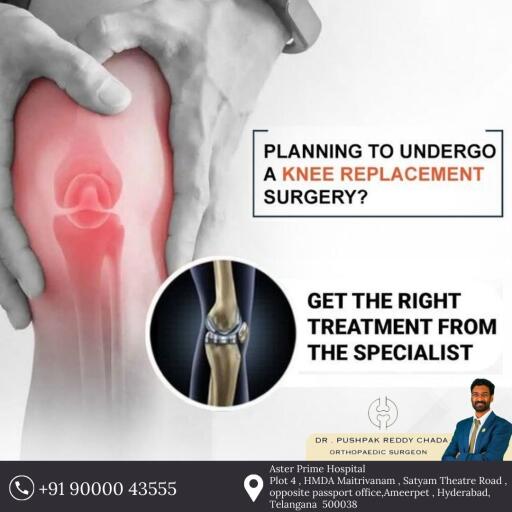 Embark on a journey to restored mobility and enhanced quality of life with the expertise of Dr. Pushpak Reddy Chada, the preeminent knee replacement surgeon in Hyderabad. Known for his mastery in cutting-edge surgical techniques and patient-centered care, Dr. Chada ensures a seamless and compassionate experience for individuals seeking the best in orthopedic care. Trust in the hands of a skilled professional to guide you towards a pain-free and active lifestyle. Choose excellence with Dr. Pushpak Reddy Chada for the best in knee replacement surgery in Hyderabad.


https://drpushpakreddychada.com/knee-replacement/