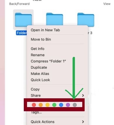 Customize Color Code Your Folders on Mac