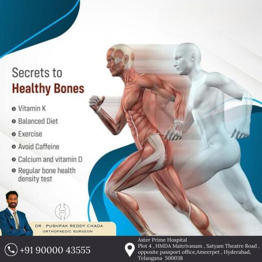 Step into the Best Orthopedic Clinic in Hyderabad, led by the skilled Dr. Pushpak Reddy Chada. Experience personalized care with a focus on your unique needs. Dr. Chada ensures a friendly and effective approach to orthopedic treatments, aiming to enhance your mobility and well-being. Count on the clinic for straightforward solutions, making it your go-to destination for top-notch orthopedic care in Hyderabad.

https://drpushpakreddychada.com/