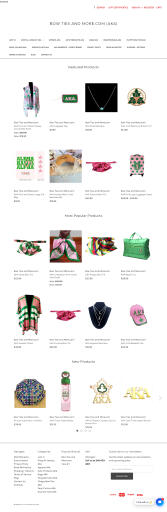 Alpha Kappa Alpha Sorority Gifts, Bags, Accessories, Paraphernalia, Jewelry and More! 

If you’re looking for the very best sorority apparel that helps you to showcase your love and affiliation to Alpha Kappa Alpha, the very first African American sorority, you’ve come to the right place. Here at Bow Ties And More, we’re proud to offer a large variety of sorority apparel specifically designed for Alpha Kappa Alpha sisters. With everything from trendy tops,to jackets, and so much more, you’re guaranteed to find something that you love. Just take a look down below to view all of our apparel options. Choose your favorite product make your purchase, and show the world just how proud you are to be a member of Alpha Kappa Alpha! Celebrate the Alpha Kappa Alpha culture with our collection of AKA jewelry! Our selection includes a host of various items to meet all your accessorizing needs while showing off your sorority solidarity at the same time. All our Alpha Kappa Alpha jewelry merchandise is reasonably priced and of the highest grade of quality. Purchase a bracelet, a pin, or even a sorority brooch from us. From a varied assortment of bracelets to AKA sorority necklaces in many different designs, add some sparkle as well as some sorority pride to your wardrobe!

#akawinterscarf #akaNecklaces #AKAluggageset #AKAbroochnecklace #akabracelet #akabags #silvercuffbracelets #alphakappaalphapin #AKANecklace #AKACharmsNecklace #AKApolarfleeceslippers #AlphaKappaAlphaapparel #AKAHeadrestCovers #akaFleeceBlanket #AKALicensePlateFrame #akakeychain #AKASororityGifts #AKASororityBags #AKAjacket #AKAShawlCape #AKARoundJuteToteBag #akashawl

Web:- https://bowtiesandmore.com/