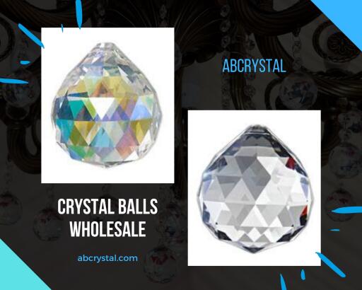 Crystal balls wholesale rate is now available. This looks good and takes the beauty of the chandelier to the next level. Order now from the top online store ABCrystal.