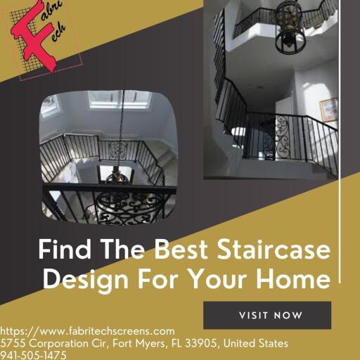 Explore our range of staircase designs in Cape Coral at affordable prices with the best quality. Fabri-Tech Screens ensures to provide you with the kind of staircase you want and we also offer the service of installation at your property. Visit us now for more information.

Visit https://www.fabritechscreens.com/aluminum-fabrication/staircases-bonita-springs-cape-coral-fort-myers-naples/