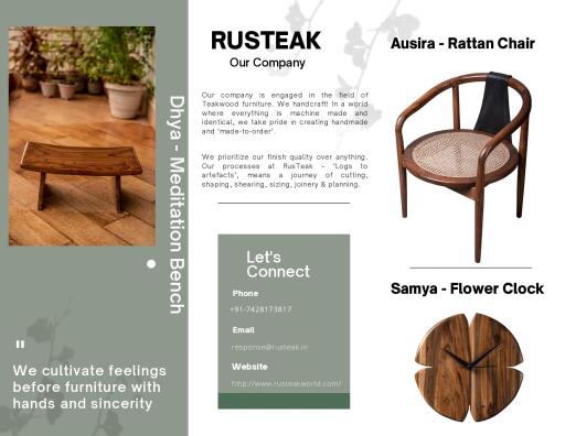 At RusTeak we try to make our products complement and blend / contrast or highlight in the space they stand .Presenting from our stable in this edition is the Ausira Chair- A unique hybrid Cane/ Ratan product in Teak with a curvaceous character suitable for modern day palaces. https://bit.ly/3qdLND1
