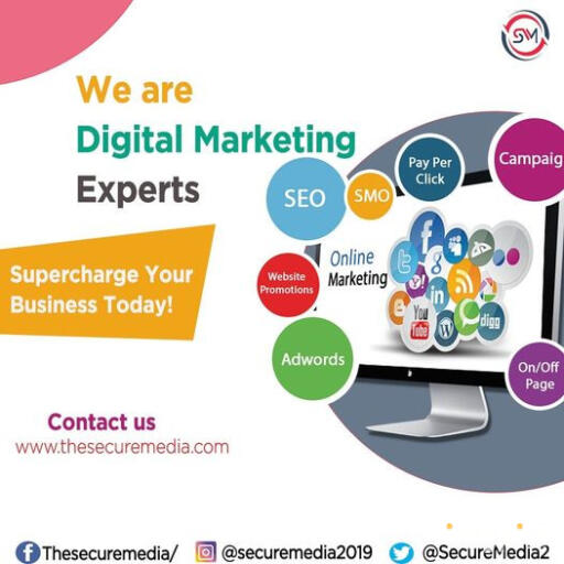 Digital Marketing has never been so important before, follow Secure Media to get accurate insights into online marketing. 
Contact us: @thesecuremedia.com
.