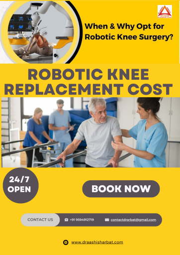 Our robotic knee replacement  Cost offers a cutting-edge solution for individuals seeking improved mobility and reduced pain. With advanced technology and precision, this procedure ensures accurate alignment and optimal implant positioning, resulting in a more natural and long-lasting joint function. The cost of this innovative robotic knee replacement varies depending on factors such as the specific procedure, hospital fees, and post-operative care. Contact us for a personalized consultation and detailed cost breakdown.