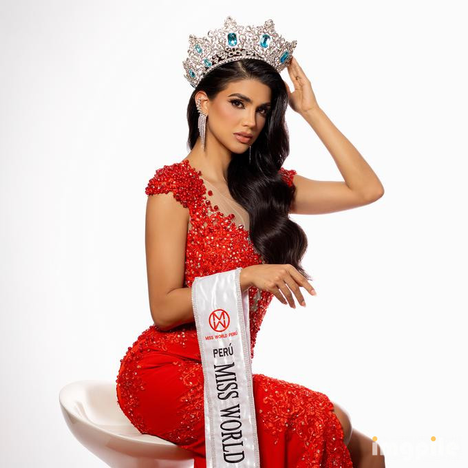 De jugar vóley a representar al Perú en el Miss Mundo 2024: Lucia Arellano, la modelo que enfrenta la polémica tras su coronación X9RazL