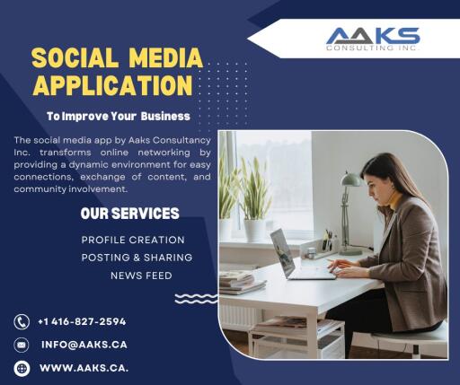 Ready to experience a social media platform like never before? Join us on #AaksSocial and unlock a world of meaningful connections, vibrant communities, and endless possibilities! More Visit Us: https://www.aaks.ca/
Call: 1 416-827-2594
#SocialAppDevelopment #DigitalCommunityCrafting #AppInnovation #SocialMediaTech #ConnectEngageThrive #AppDevelopmentMasters #DigitalExperienceDesign #SocialMediaMagic #AppExcellence #AaksConsultantInc
