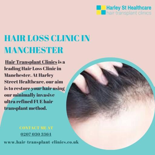 Hair Transplant Clinics is a leading Hair Loss Clinic in Manchester. At Harley Street Healthcare, our aim is to restore your hair using our minimally invasive ultra refined FUE hair transplant method. for more information visit our website: https://hair-transplant-clinics.co.uk/hair-loss-clinic-manchester/