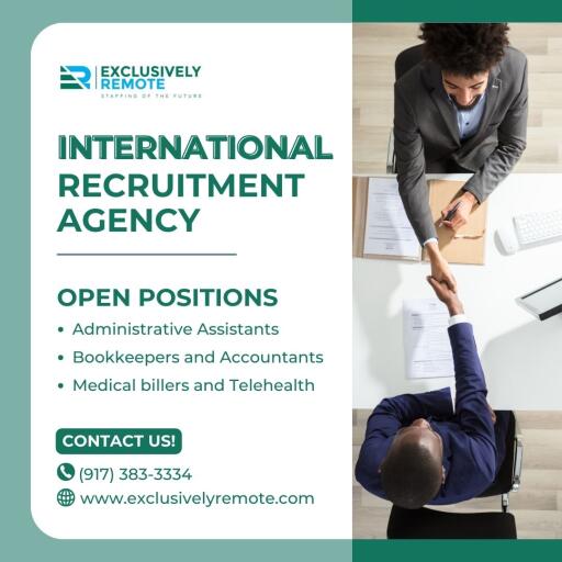 In today's world, finding the right talent for your team can be challenging. But with Exclusively Remote, the premier international recruitment agency, you can connect seamlessly with top professionals from South Africa. Boost your team's success by finding your perfect match today. Contact us now to get started and experience the difference.
Visit: https://exclusivelyremote.com/