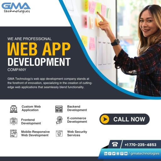 Empower your business with GMA Technology's cutting-edge web app solutions! Our expert developers blend creativity with functionality to deliver seamless user experiences across all platforms.
For More: https://www.gmatechnology.com/
Call Now : 1 770-235-4853
#WebAppDevelopment #DigitalSolutions #TechInnovation #AgileDevelopment #CustomWebApps #DigitalTransformation #UserExperience #AppDevelopment #WebDevelopment #InnovativeSolutions #TechSavvy #TechExperts #GMATechnology
#WebDesign
