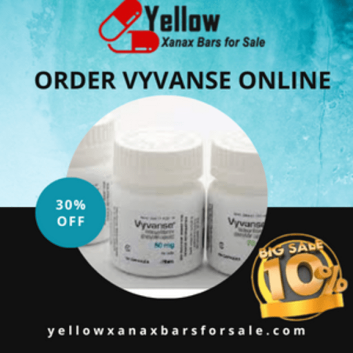 For Order Visit:- https://yellowxanaxbarsforsale.com/shop/

Our online platform offers a convenient and discrete way to purchase Vyvanse, without the hassle of visiting a physical pharmacy. Plus, with our special offers, you can save money while also improving your overall well-being.
