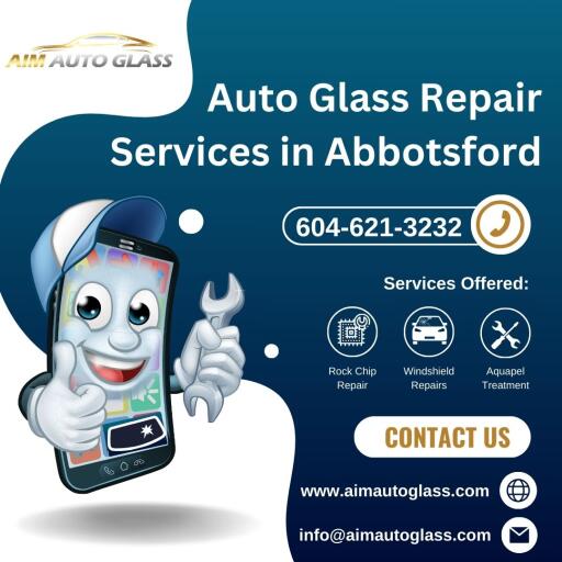 Aim Auto Glass is the go-to place in Abbotsford for fixing your car's glass issues. Pros at repairing any chips, cracks, or damage to your windshield, ensuring you can drive safely. The technicians are skilled and use top-notch materials to get your car's glass back in shape. Count on Aim Auto Glass to make your ride look good and keep you safe. Contact Now!